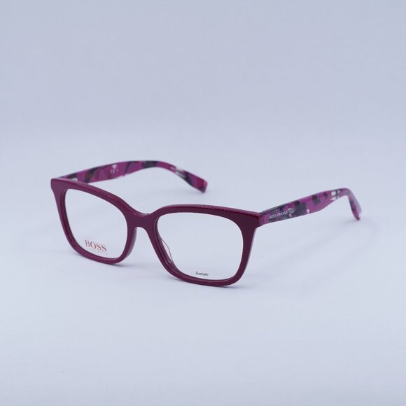 🕶️ New Hugo Boss BO 0313 8A4 Eyeglasses - Red Frame